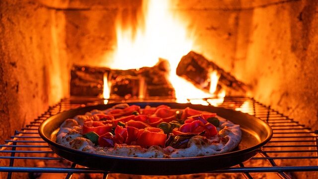 Horno de pizza a leña