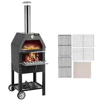 unboxing vevor horno pizza 2 capas