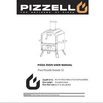 Manual instrucciones español Pizello 2 capas