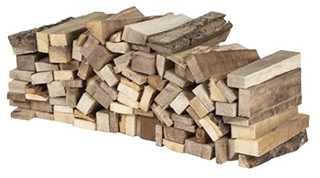 Leña de roble para horno de pizza