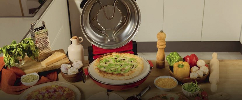 Horno grill eléctrico Fun Pizza & Co Mamma Mia 