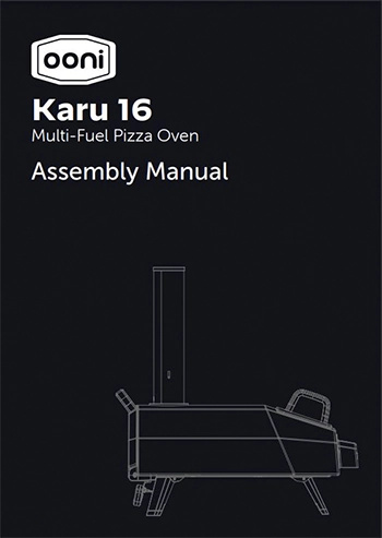 Manual Instrucciones Ooni Karu 16