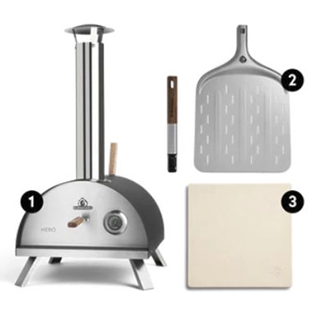 Unboxing Horno aire libre nero Burnhard